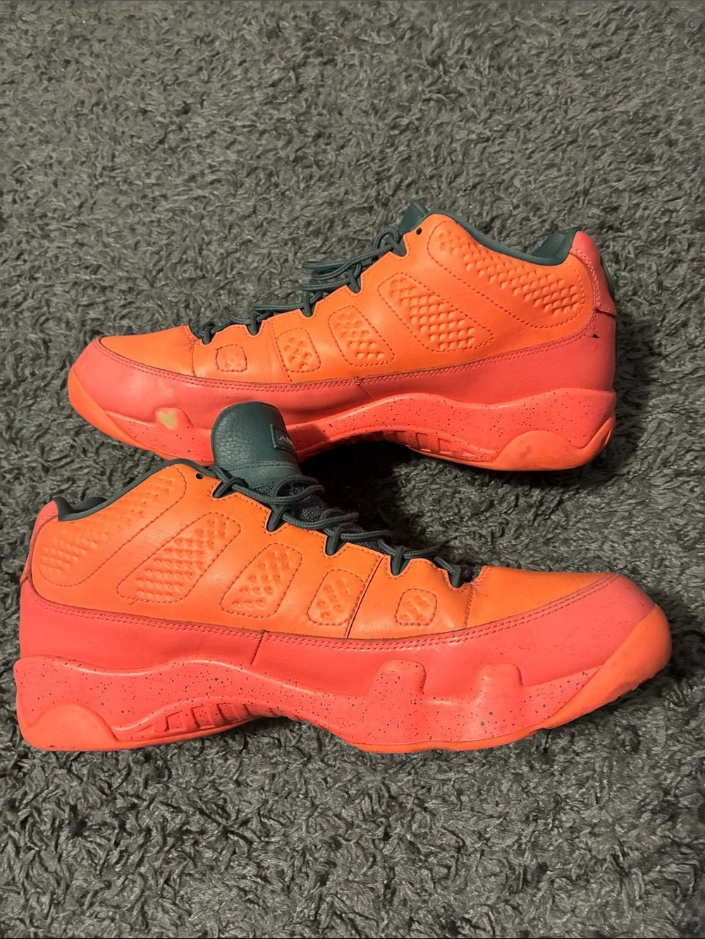 Jordan 9 low bright mango